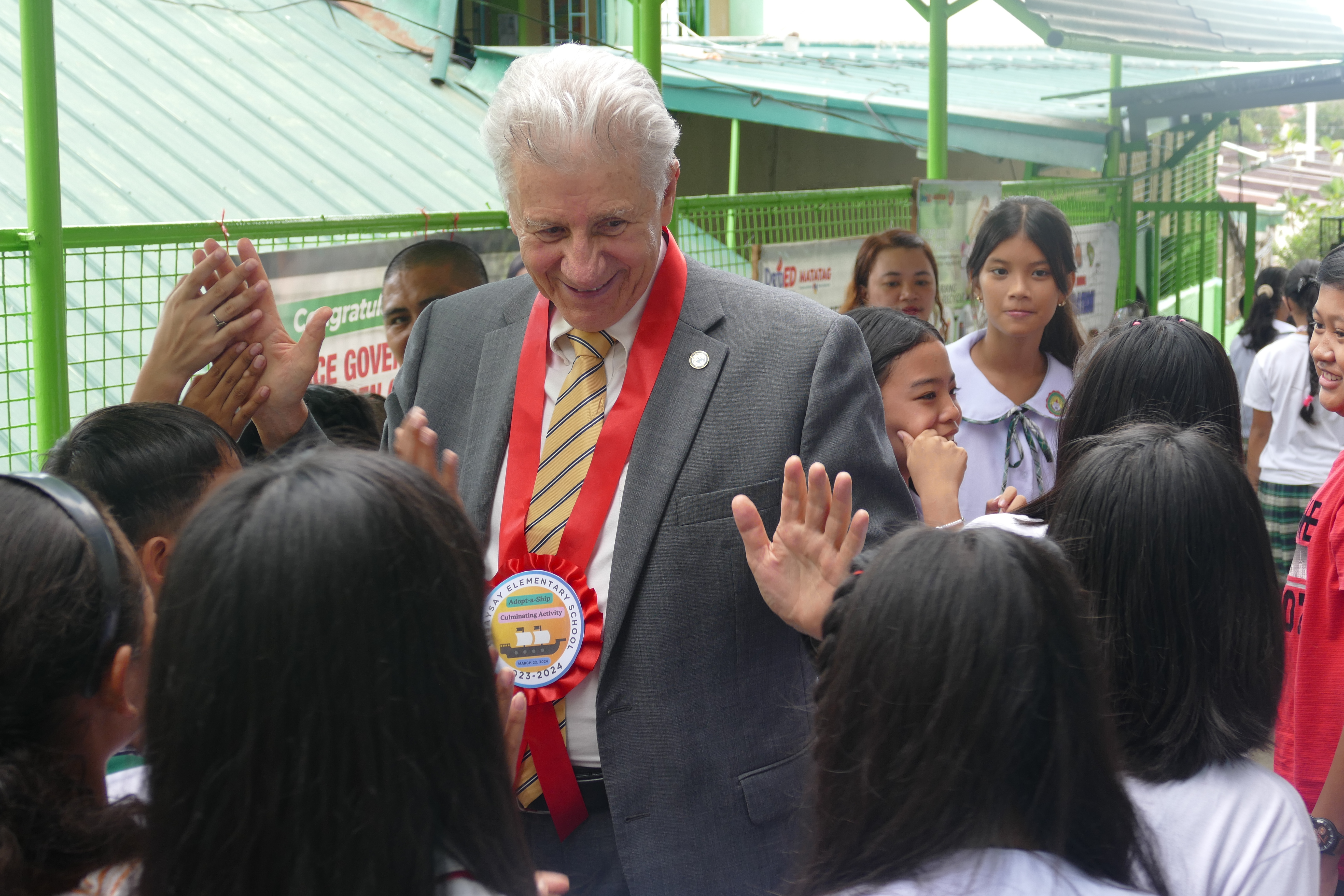 Visit to San Vicente Elementary School (SNVES):